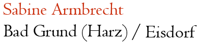 Logo - Sabine Armbrecht